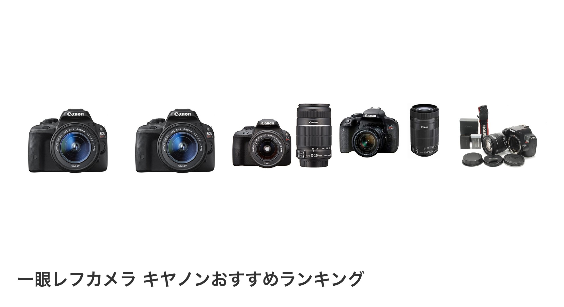 一眼レフカメラ キヤノンのおすすめランキング