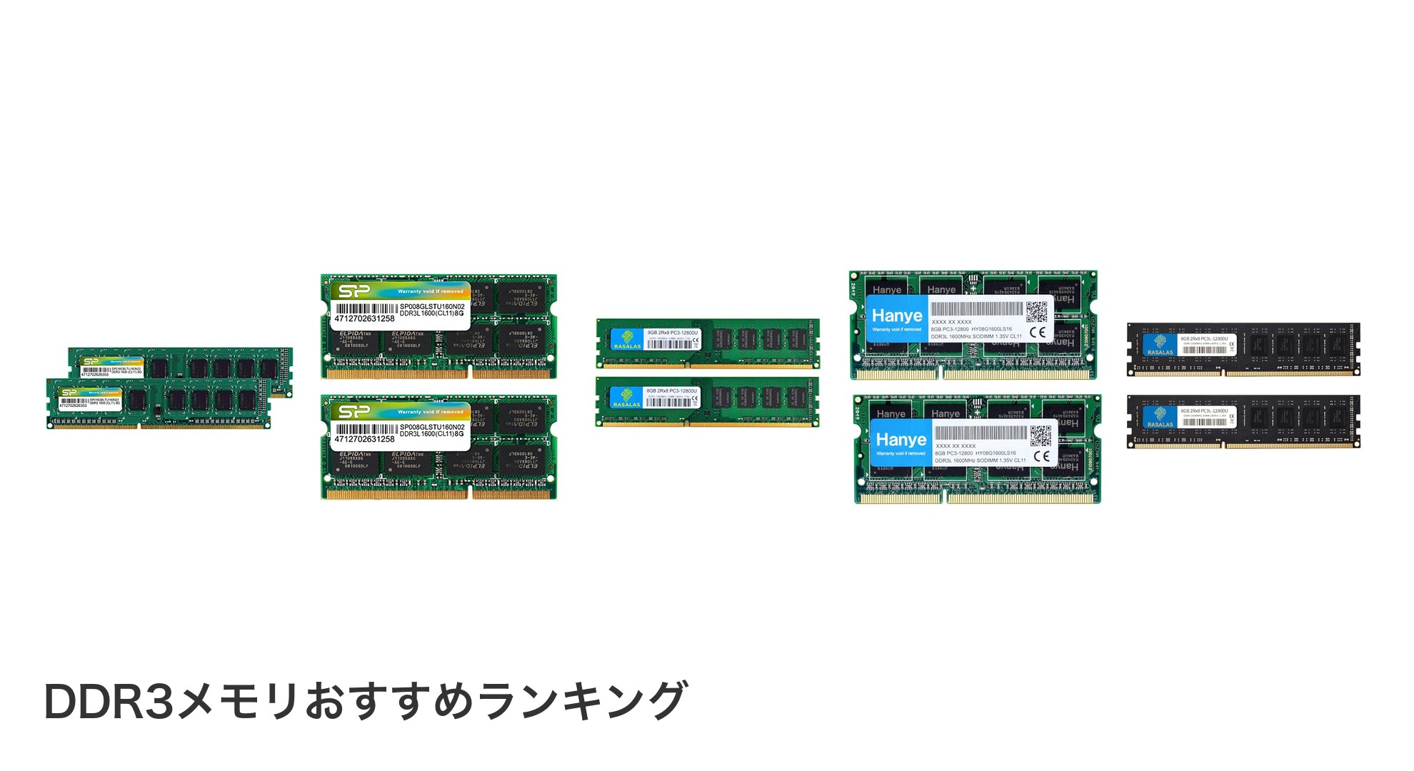 DDR3メモリのおすすめランキング