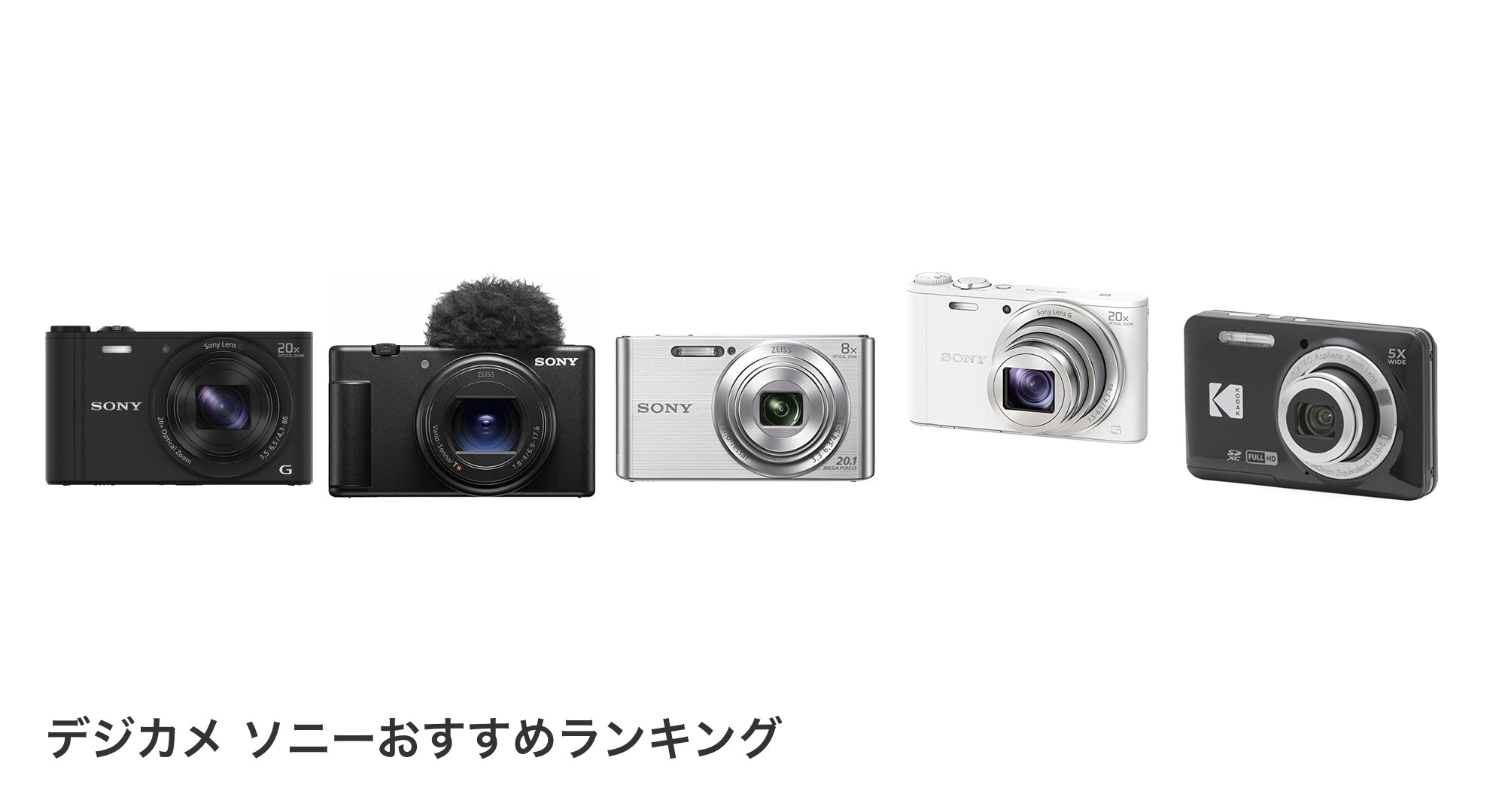 デジカメ ソニーのおすすめランキング