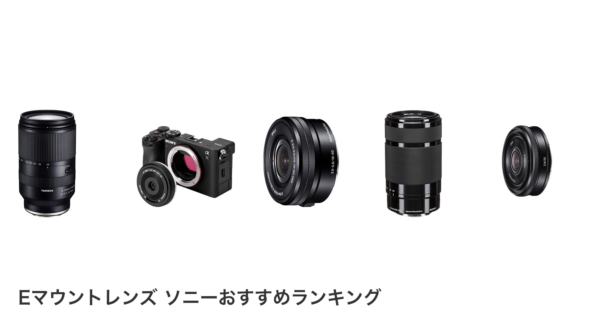 Eマウントレンズ ソニーのおすすめランキング