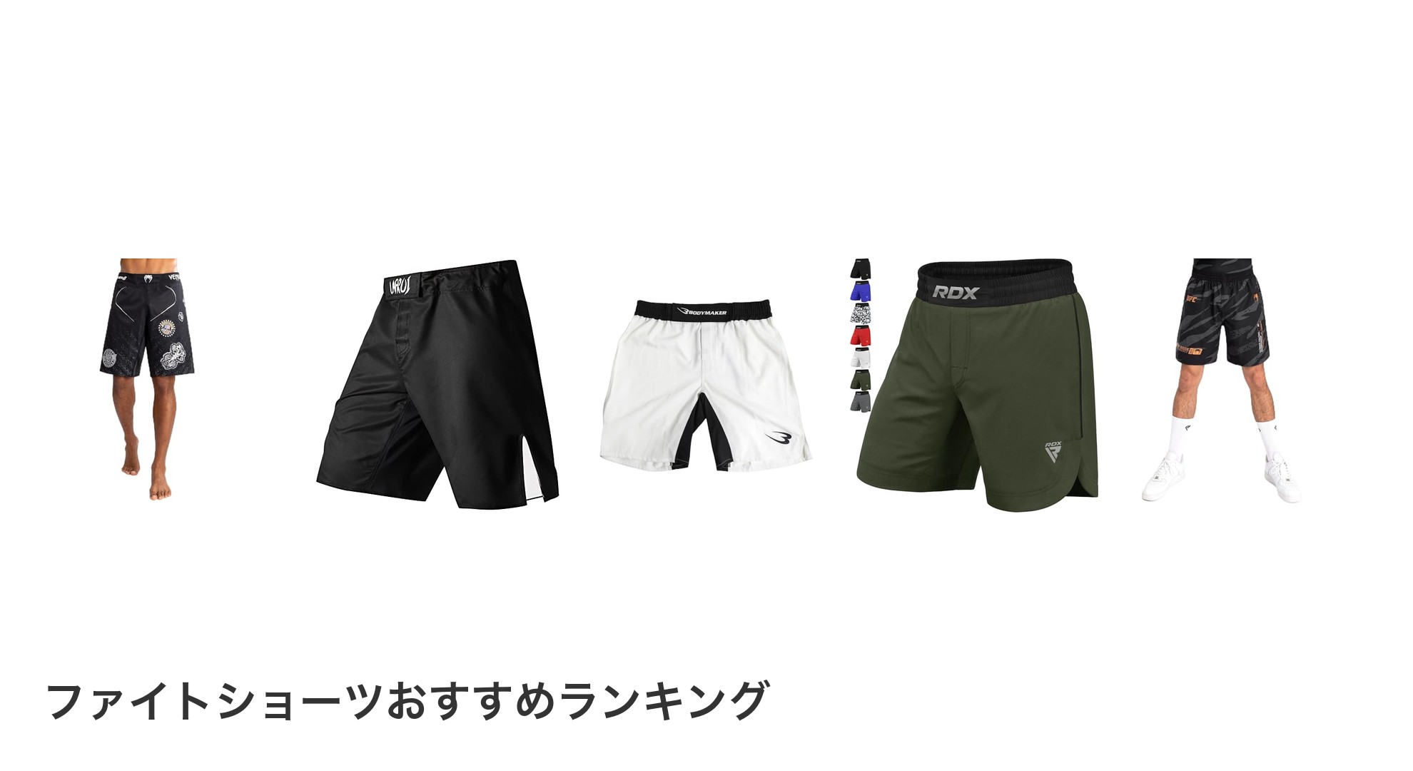 ファイトショーツのおすすめランキング