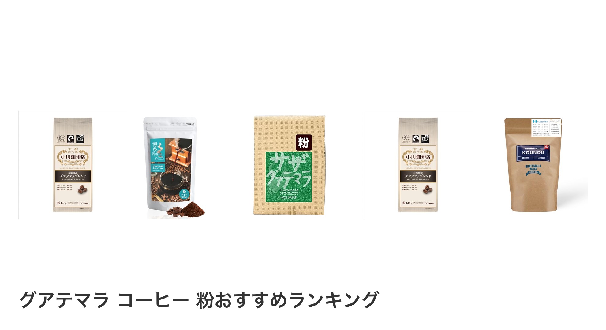 グアテマラ コーヒー 粉のおすすめランキング
