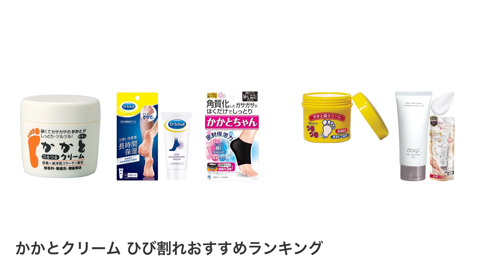 かかとクリーム　ひび割れのおすすめランキング