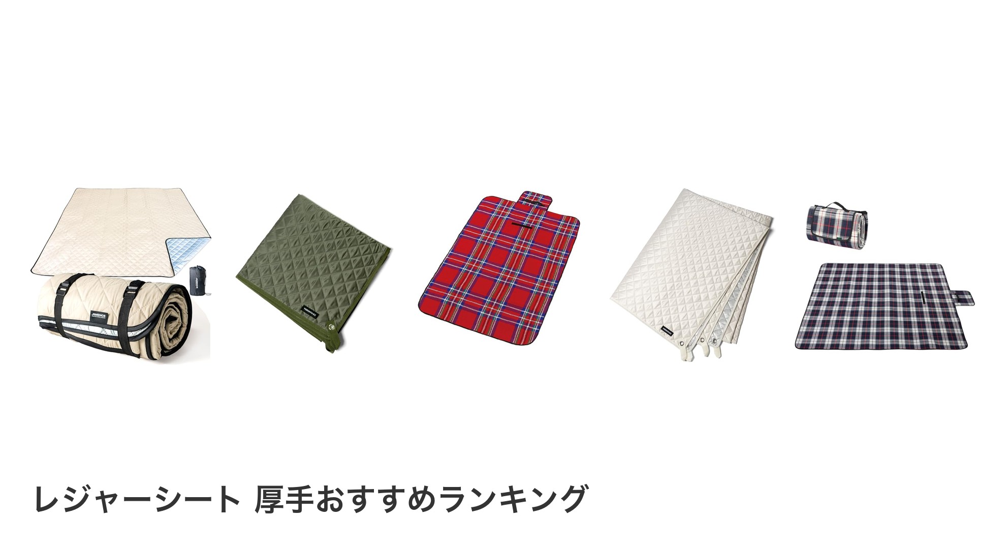 レジャーシート 厚手のおすすめランキング