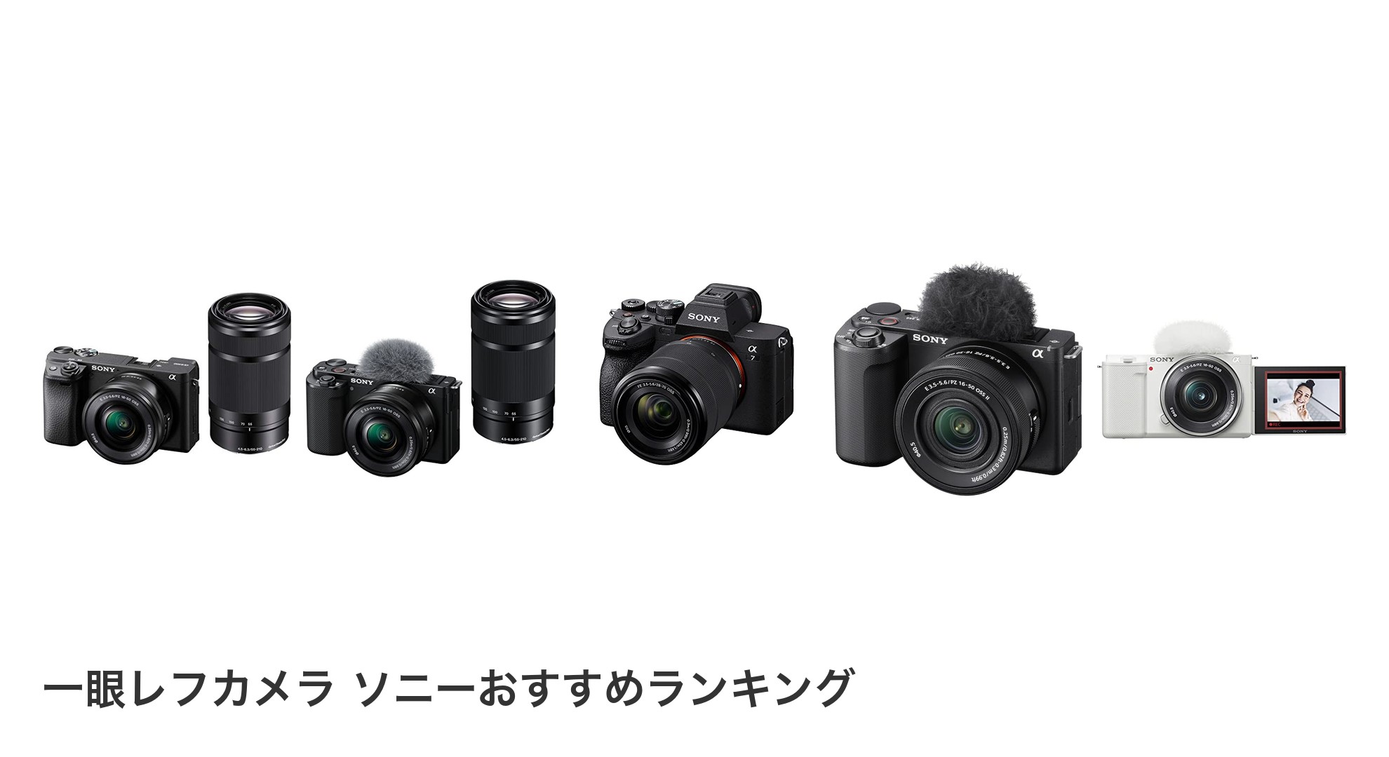 一眼レフカメラ ソニーのおすすめランキング