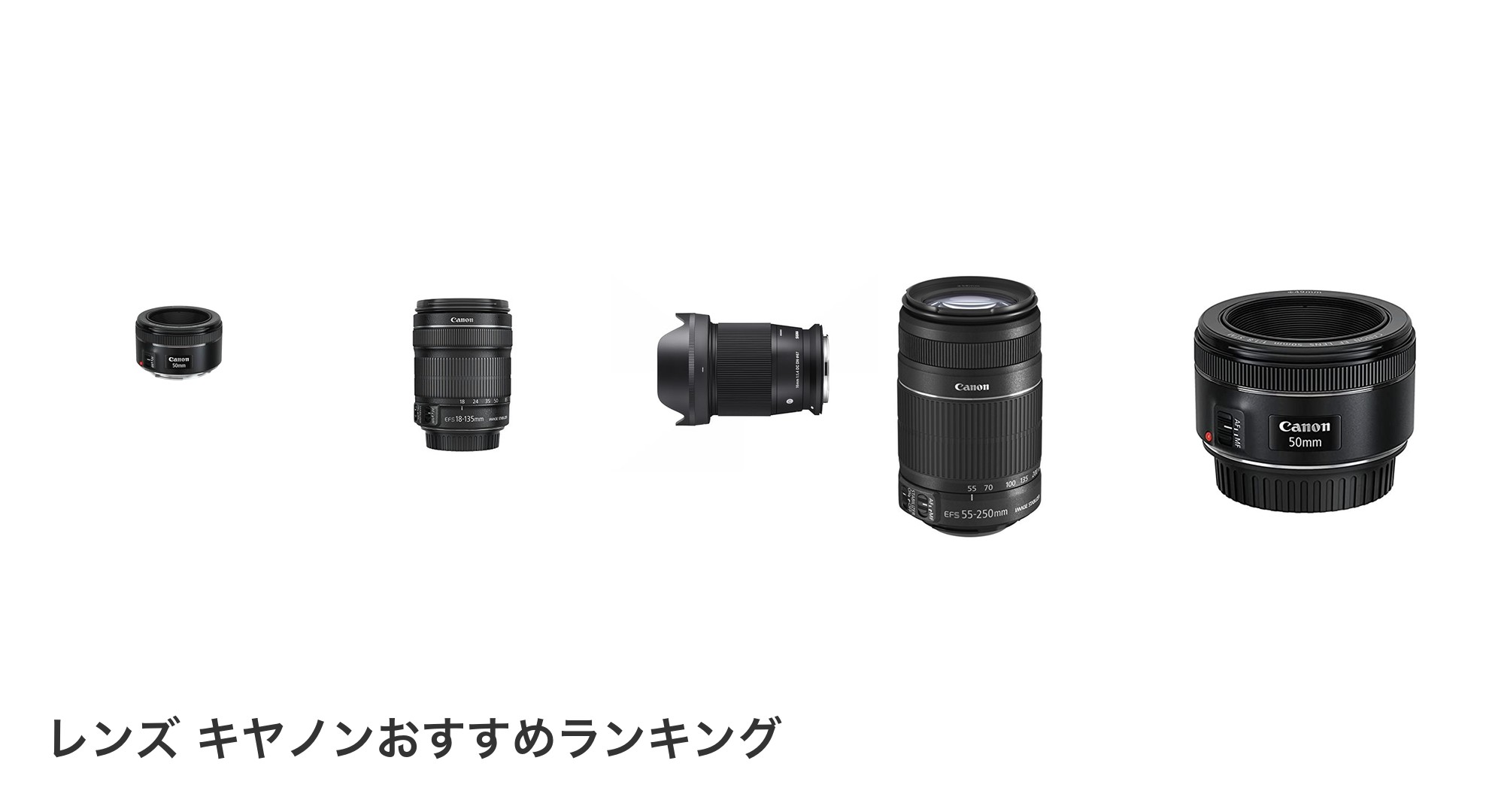 レンズ キヤノンのおすすめランキング