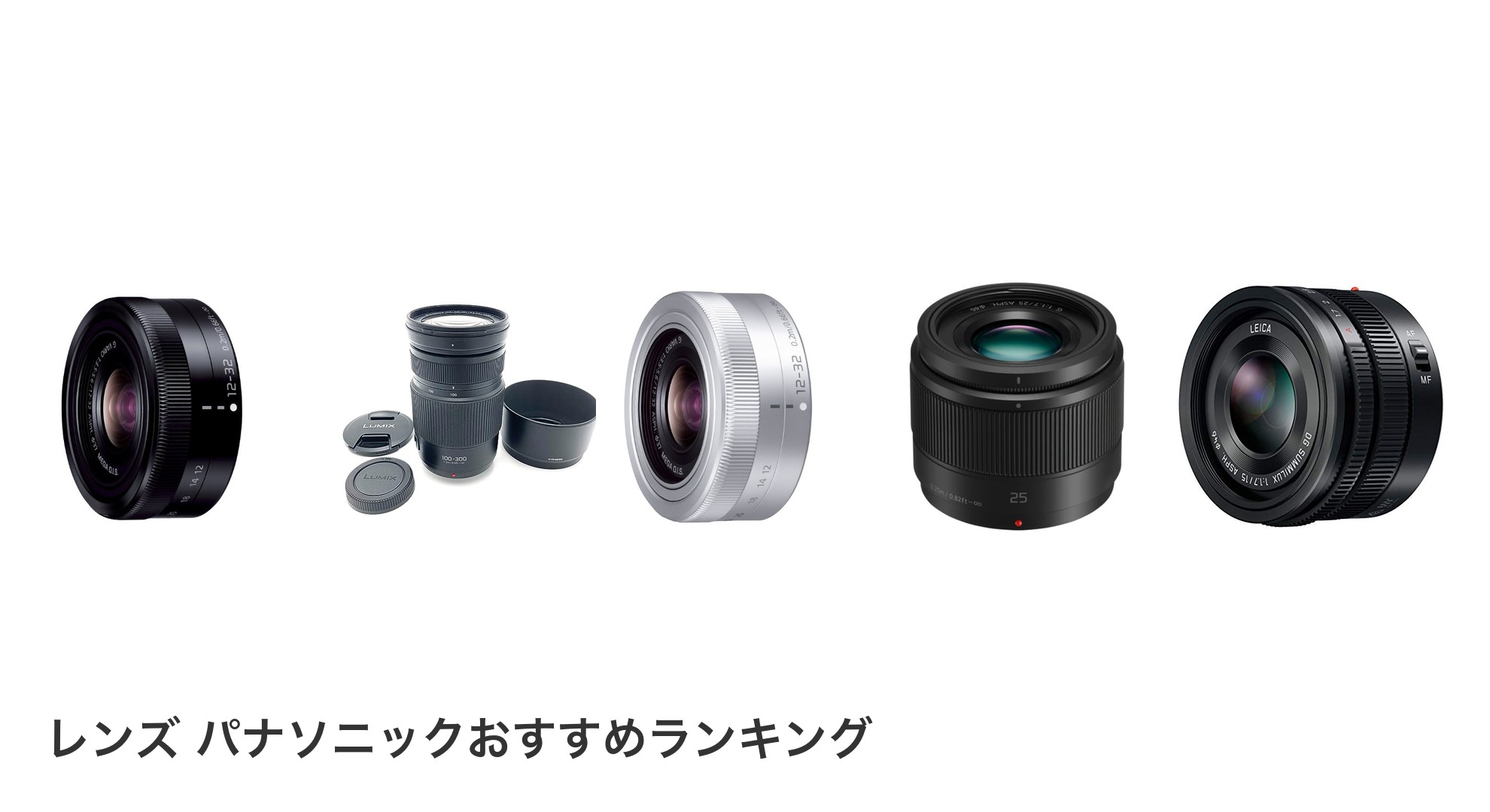 レンズ パナソニックのおすすめランキング