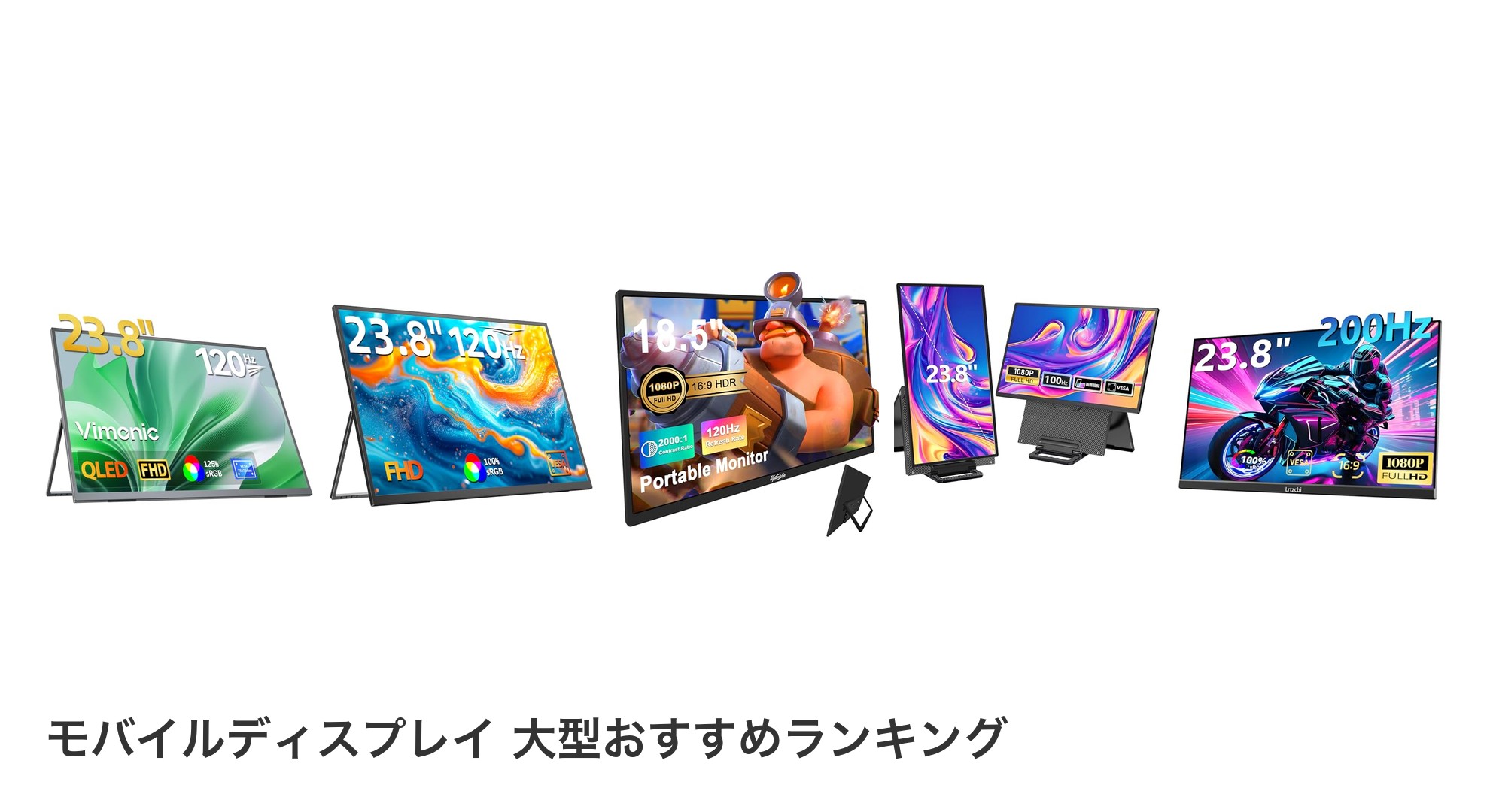 モバイルディスプレイ 大型のおすすめランキング