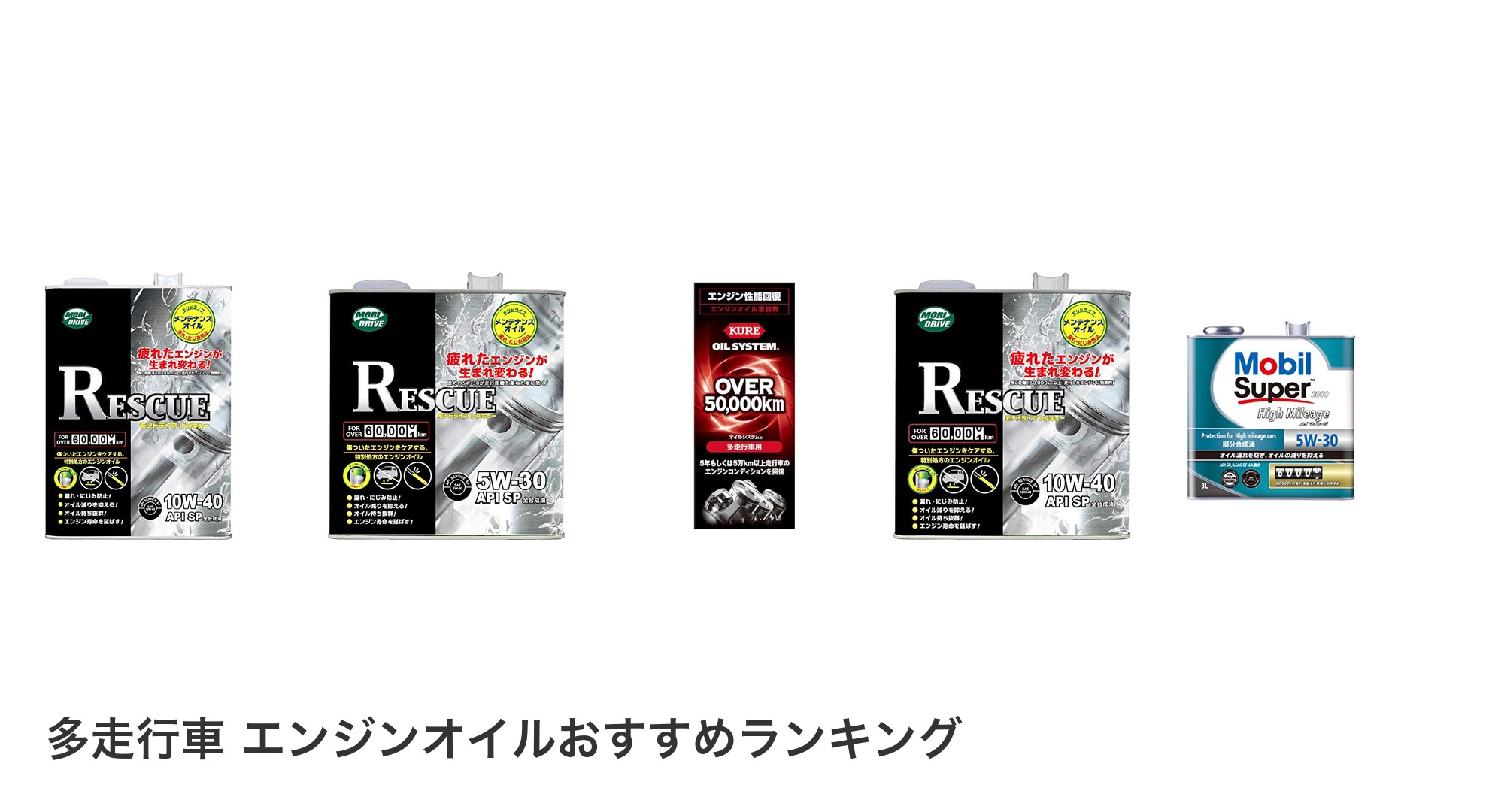 多走行車 エンジンオイルのおすすめランキング