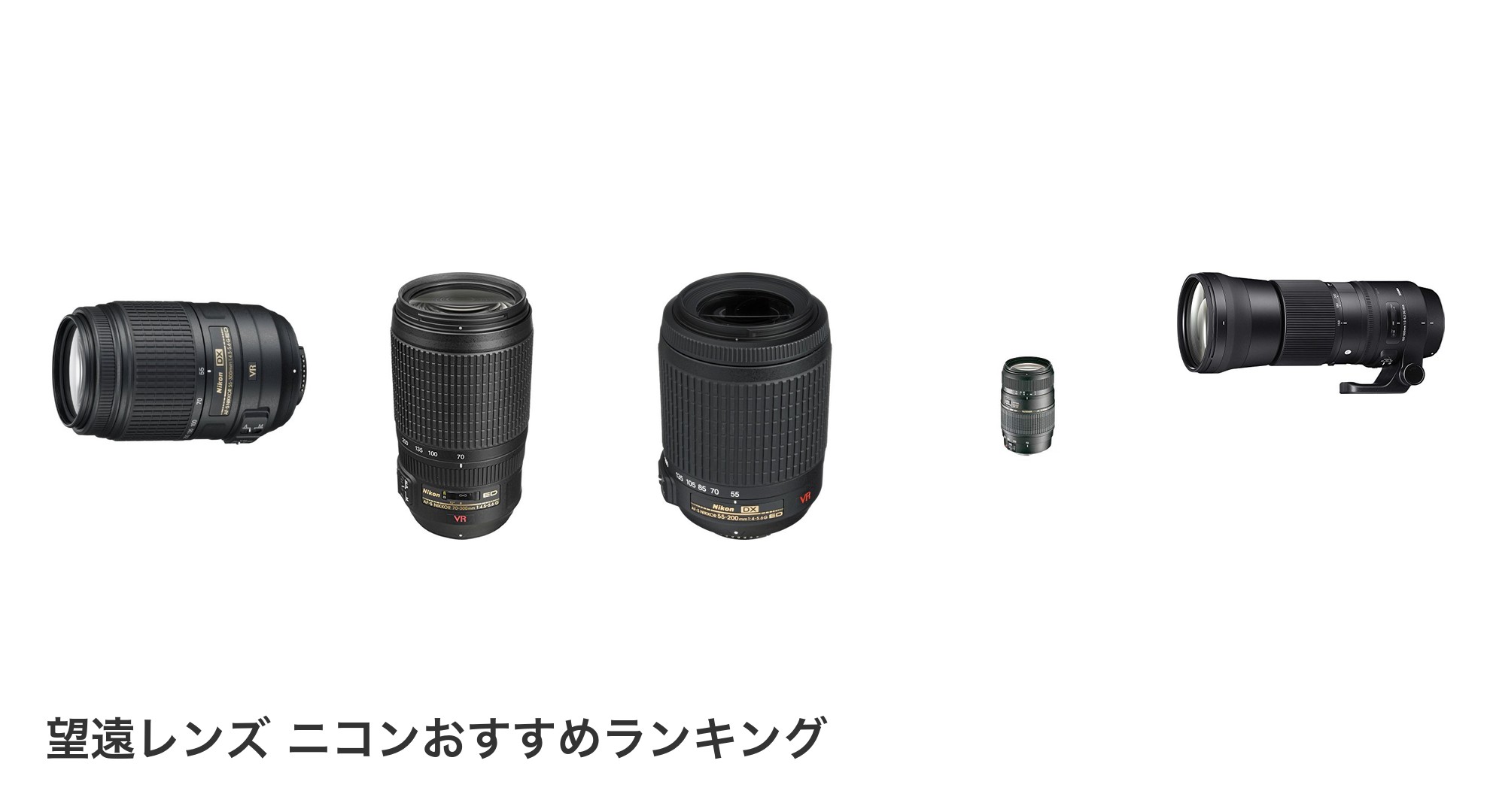 望遠レンズ ニコンのおすすめランキング