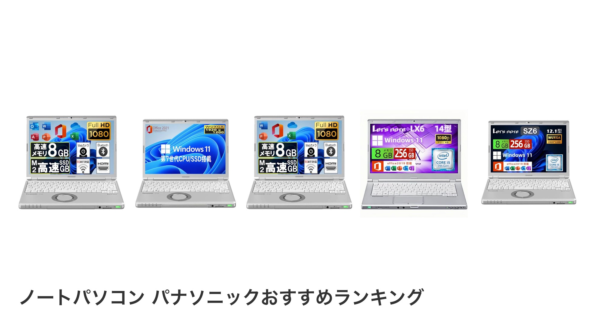 ノートパソコン パナソニックのおすすめランキング