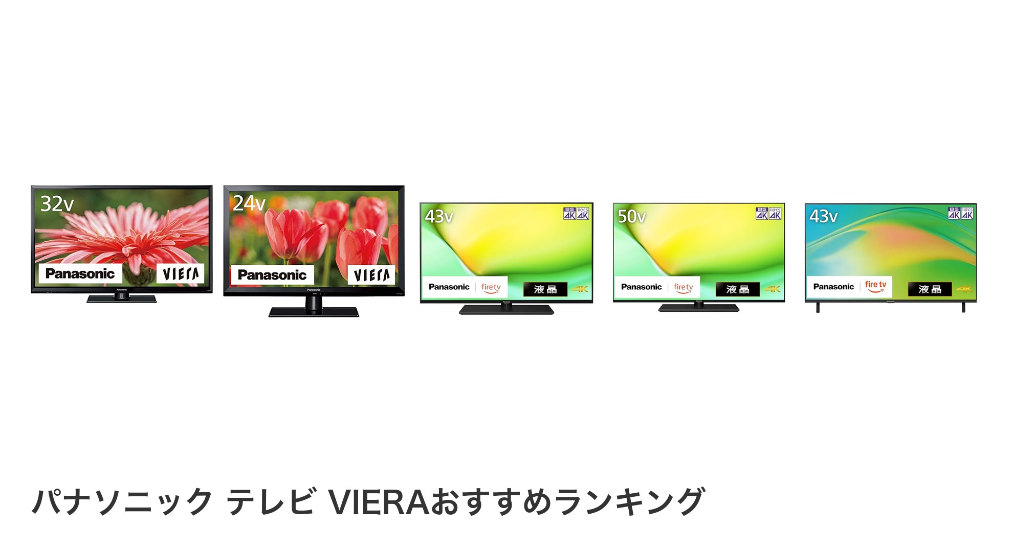 パナソニック テレビ VIERAのおすすめランキング
