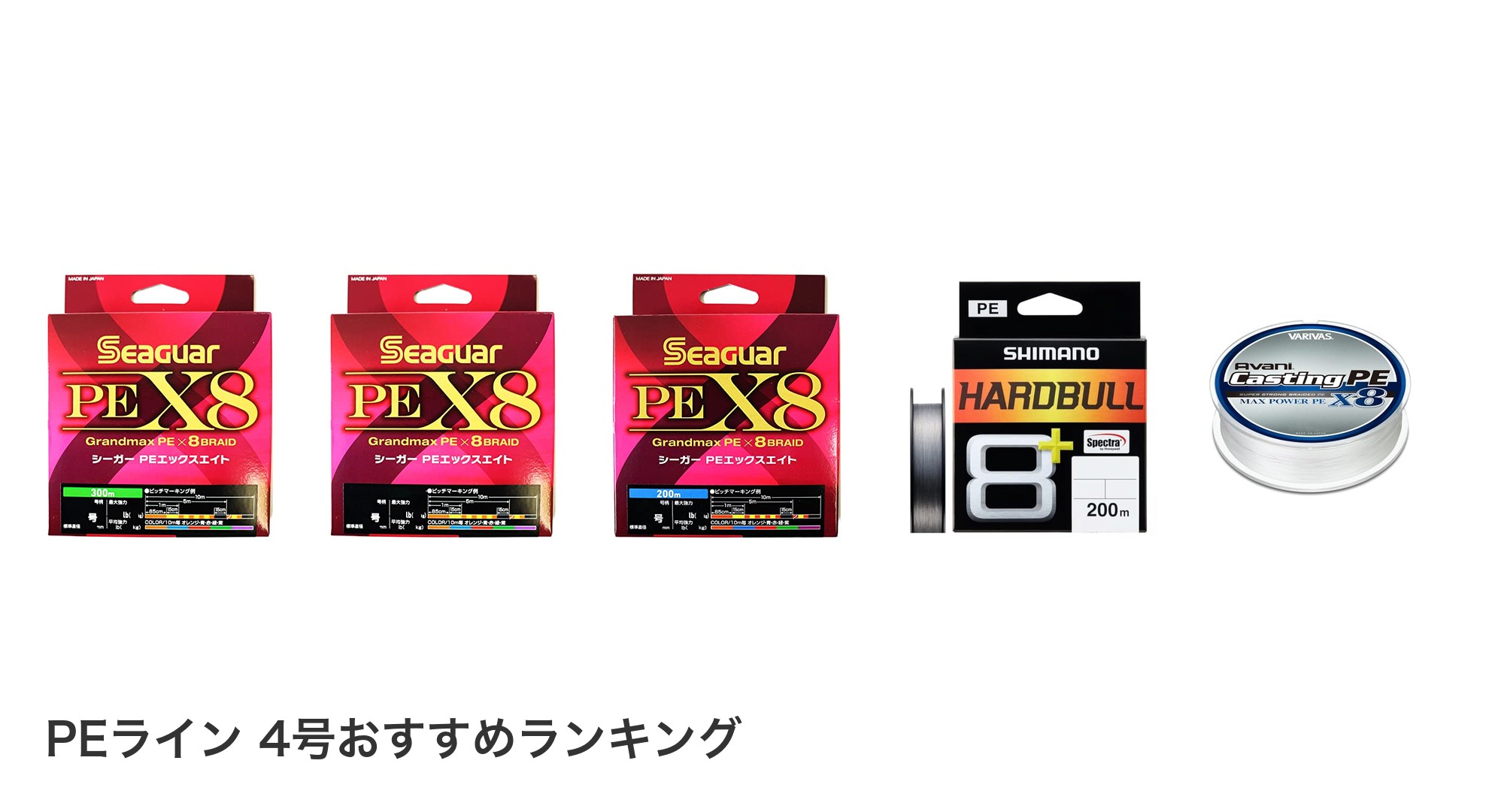 PEライン 4号のおすすめランキング