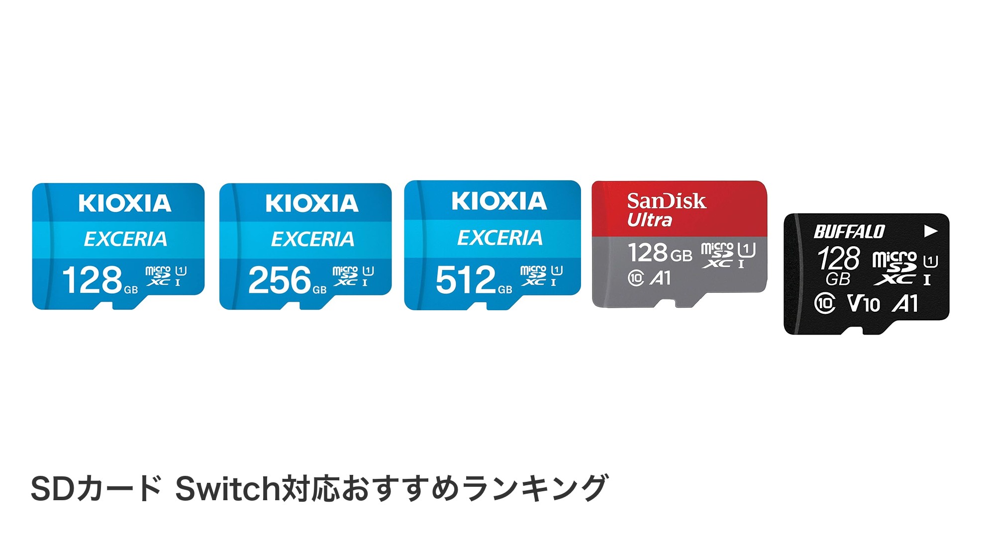 SDカード Switch対応のおすすめランキング