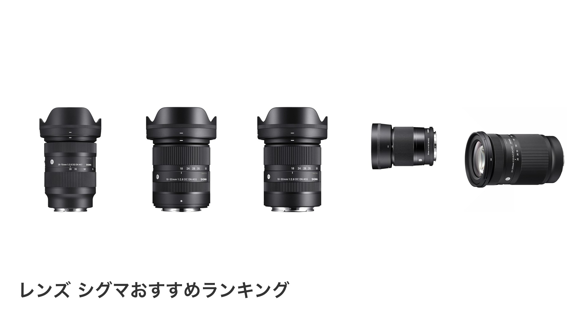 レンズ シグマのおすすめランキング