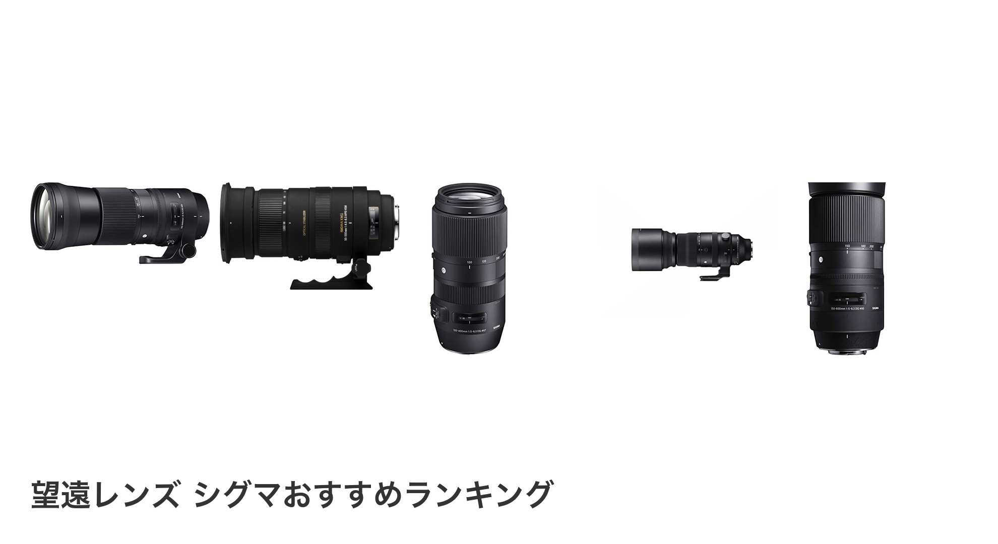 望遠レンズ シグマのおすすめランキング