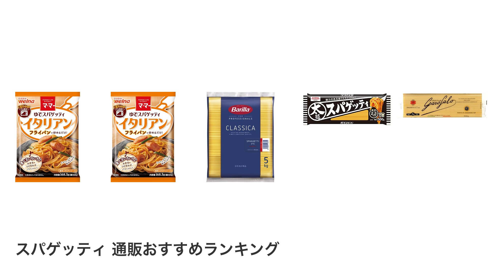 スパゲッティ 通販のおすすめランキング