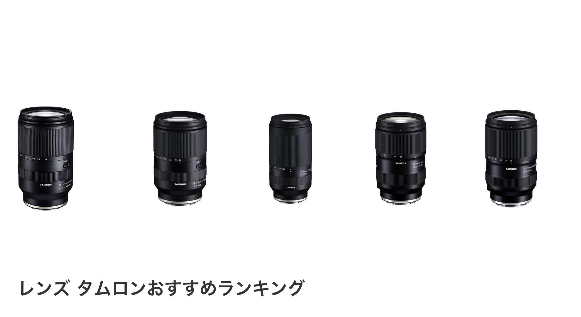 レンズ タムロンのおすすめランキング