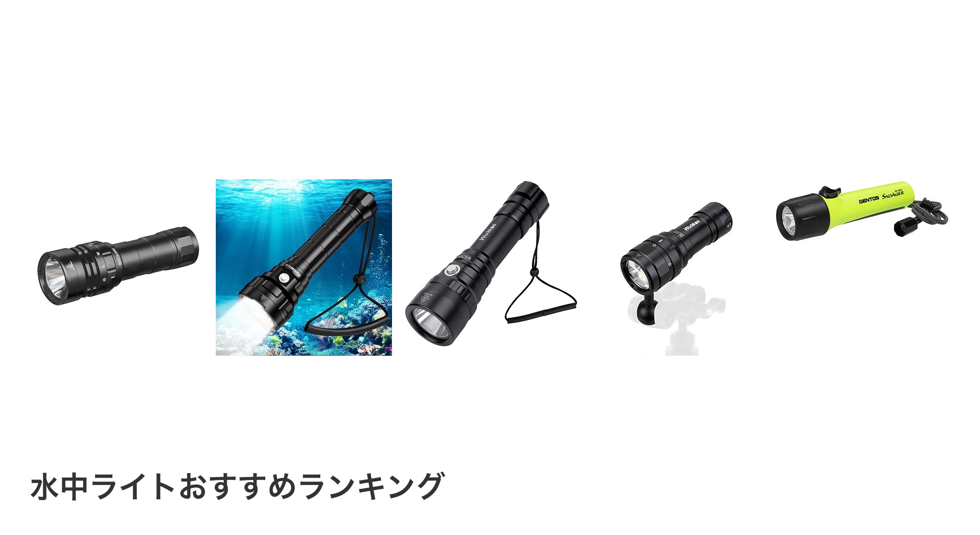 水中ライトのおすすめランキング