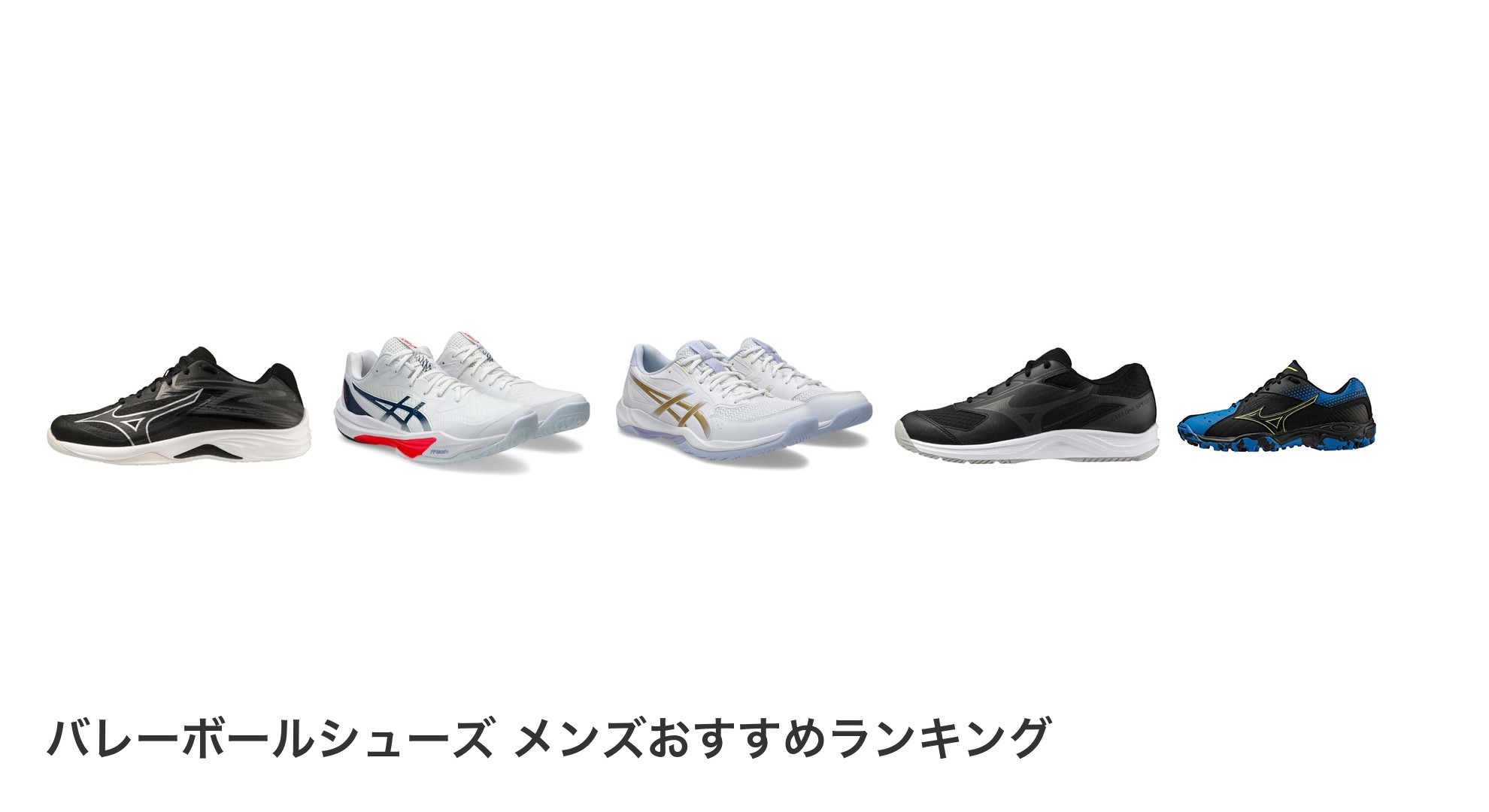 バレーボールシューズ メンズのおすすめランキング