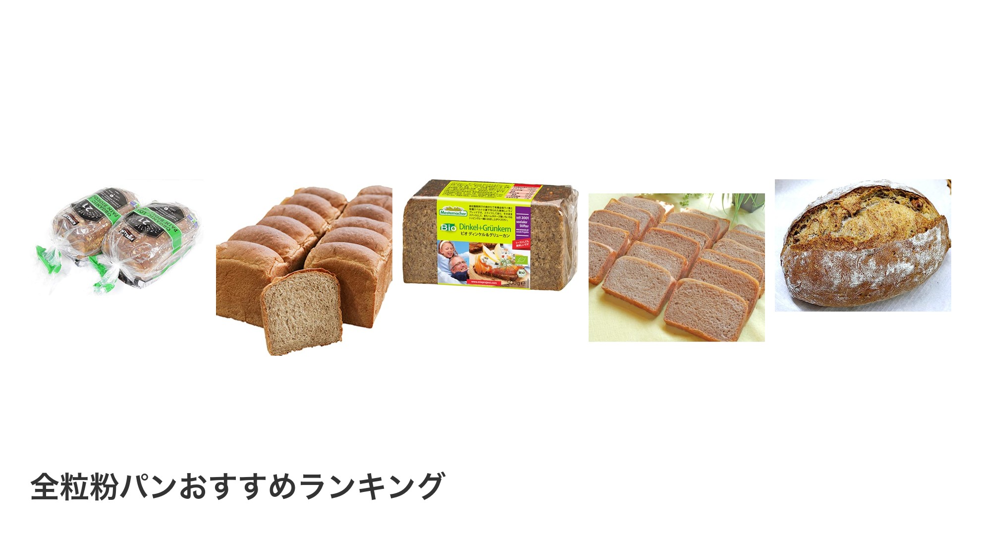 全粒粉パンのおすすめランキング